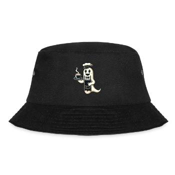 Kaffeeliebhaber Barista Geist Lustiger Kaffee - Bucket Hat - Schwarz - Vorne - Lela (165cm)