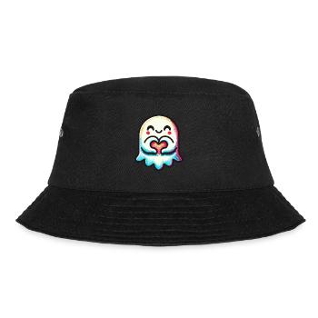My Halloween Boo Cute Love Ghost - Bucket Hat - black - Front - Lela (165cm)