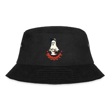 Drôle Halloween Vintage Rétro Booty Ghost Fun - Bob - noir - Devant - Lela (165cm)