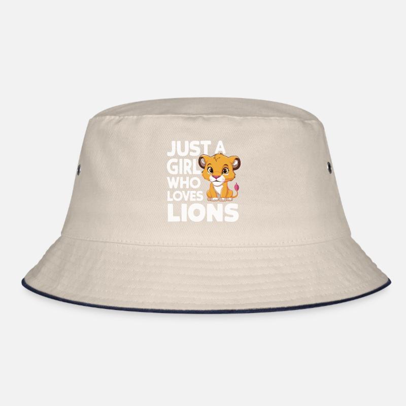 Löwe Löwen Tier Afrika Bucket Hat