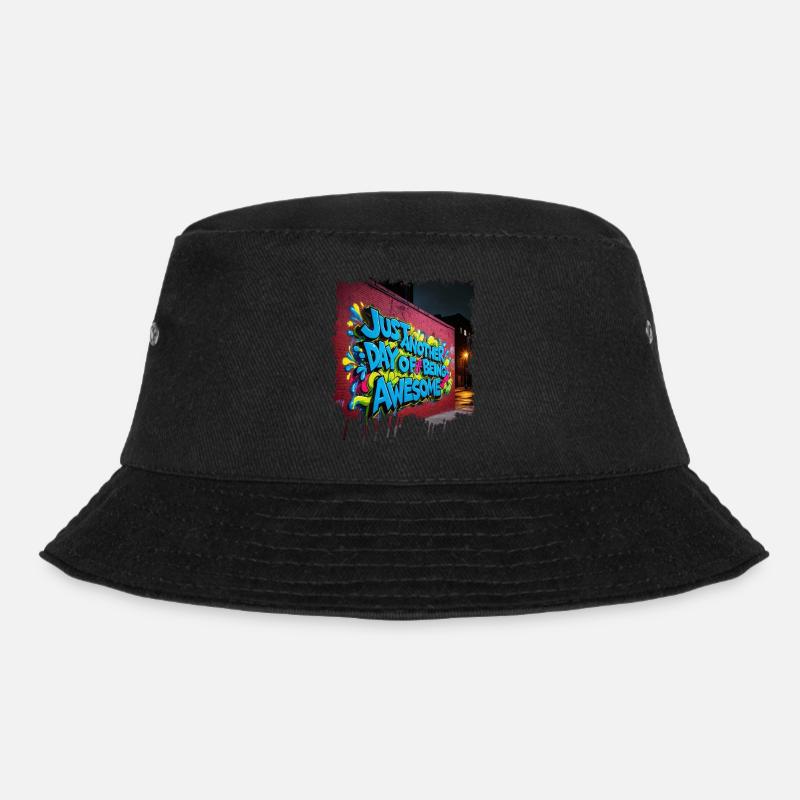 Just another day of being awesome - Bucket Hat - black