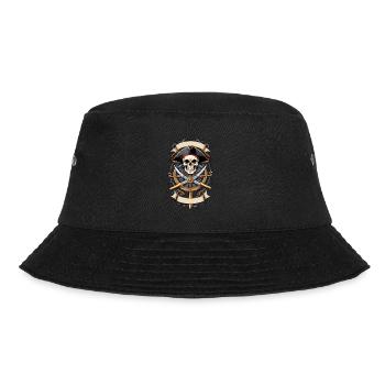 Pirate Flags Skull Jolly Roger Pirate Costume - Bucket Hat - black - Front - Lela (165cm)