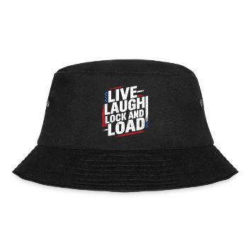 Power for Women - « Live Laugh Lock And Load » - Bob - noir - Devant - Lela (165cm)