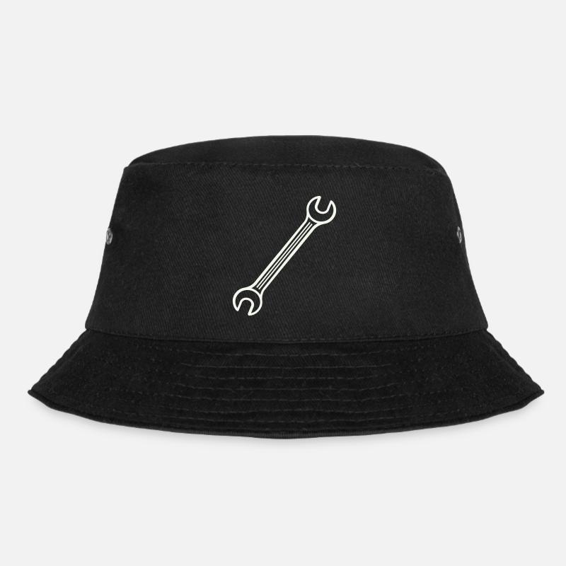 Schraubenschlüssel - Bucket Hat - Schwarz