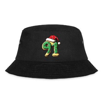 91 Number Christmas - Bucket Hat - black - Front - Lela (165cm)