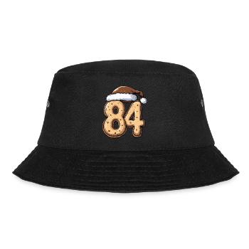 84 Number Christmas Cookie - Bucket Hat - black - Front - Lela (165cm)
