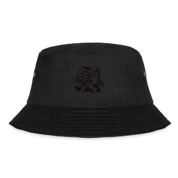 Christmas Vintage Mascot Joy - Bucket Hat - black - Front - Lela (165cm)