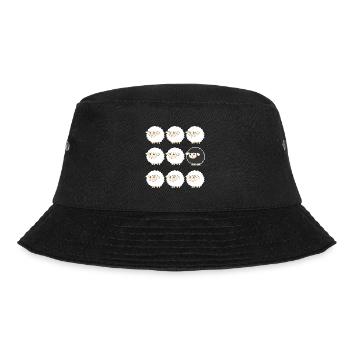 Black Sheep in a Herd Funny - Bucket Hat - black - Front - Lela (165cm)