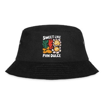 Verliebt in Pan Dulce - Bucket Hat - Schwarz - Vorne - Lela (165cm)