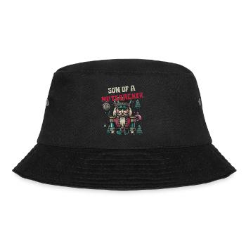 Nutcracker Christmas Funny - Bucket Hat - black - Front - Lela (165cm)