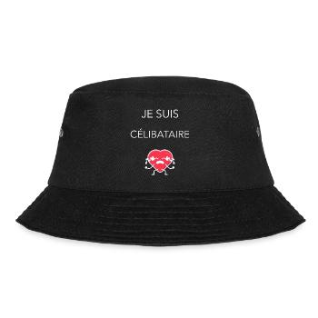 Je suis célibataire. Pour les célibataires. - Bob - noir - Devant - Lela (165cm)