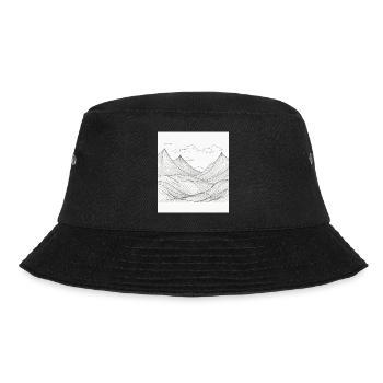 Paysage de montagne en ligne - Bob - noir - Devant - Lela (165cm)