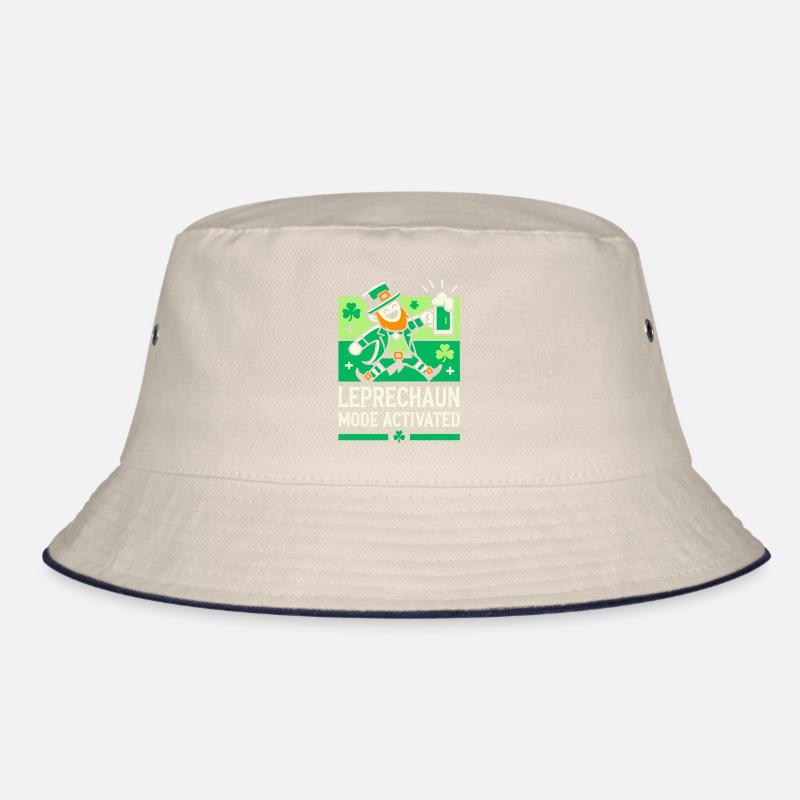 Leprechaun Mode Activates St. Patrick's Day Fun Bucket Hat