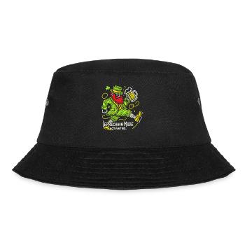 Leprechaun Mode Activates St. Patrick's Day Fun - Bucket Hat - black - Front - Lela (165cm)