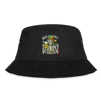 Joyeuse fête des squelettes de la Saint-Patrick - Bob - noir - Devant - Lela (165cm)