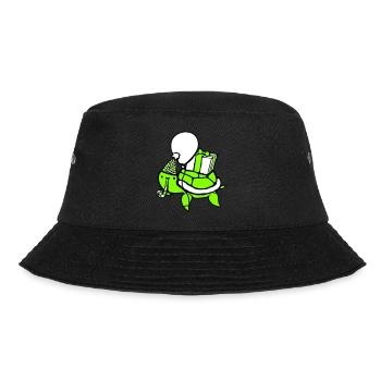 Water Turtle Birthday Party Balloon Hat - Bucket Hat - black - Front - Lela (165cm)