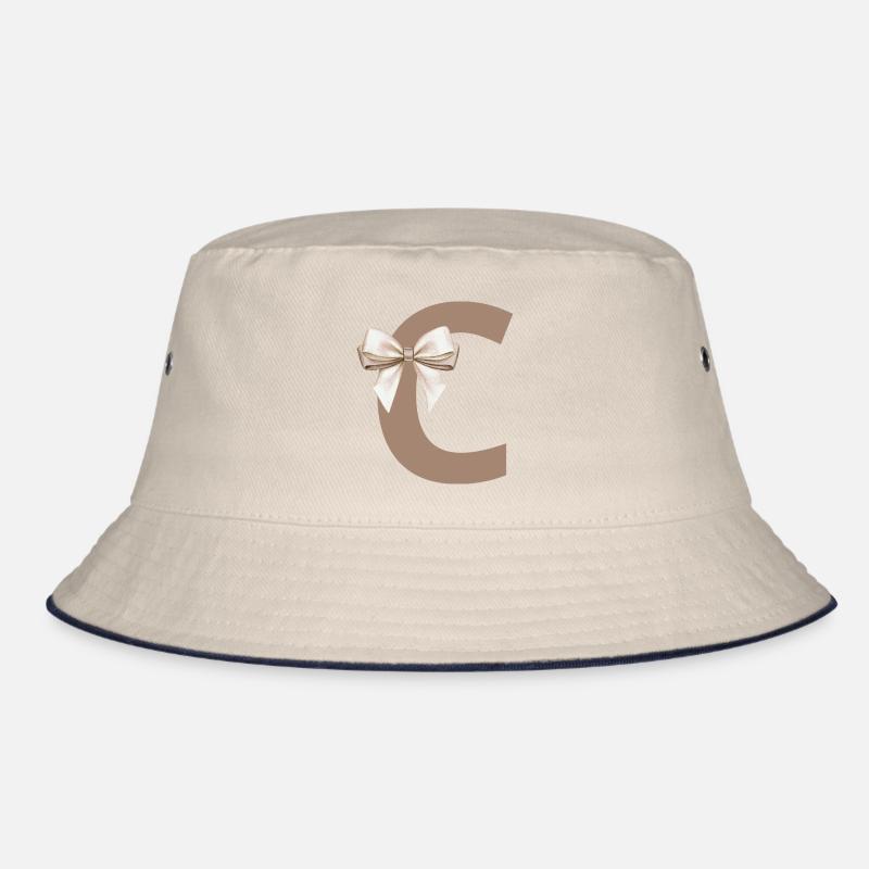 Letter C Knot Bucket Hat