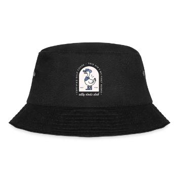 Silly goose dad club funny father cowboy country - Bucket Hat - black - Front - Lela (165cm)