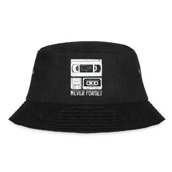 Cassette vintage n’oubliez jamais - Bob - noir - Devant - Lela (165cm)