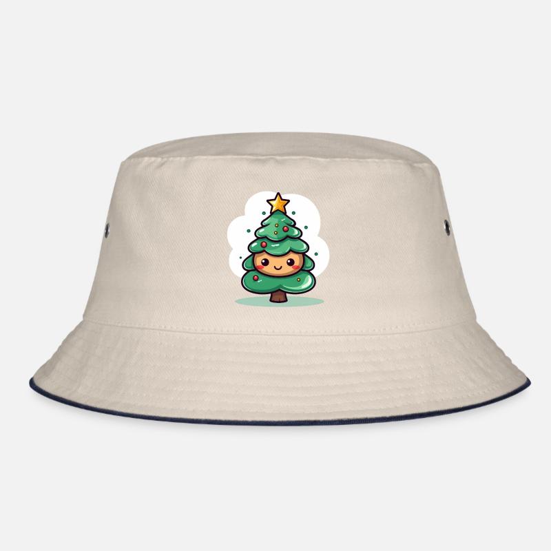 Conception de mascotte d’arbre de Noël mignon Bob