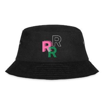 Letter R - Bucket Hat - black - Front - Lela (165cm)