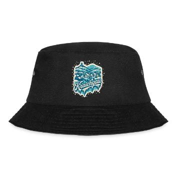 Kraichgau Winterlandschaft   - Bucket Hat - Schwarz - Vorne - Lela (165cm)