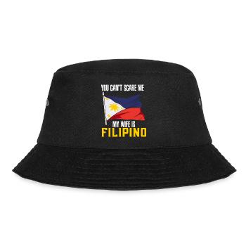 Filipino Pride Philippines National Flag Art - Bucket Hat - black - Front - Lela (165cm)