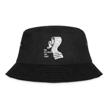 The bill from the state. Taxes Humor - Bucket Hat - black - Front - Lela (165cm)