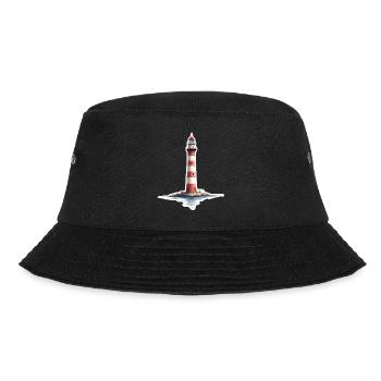 lighthouse - Bucket Hat - black - Front - Lela (165cm)