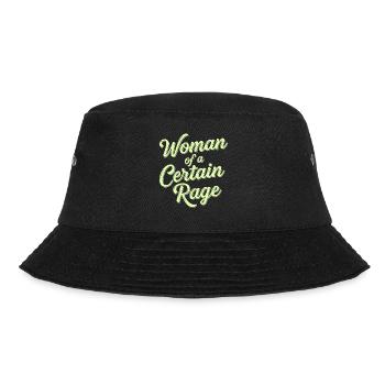 Woman of a Certain Rage Statement - Bucket Hat - black - Front - Lela (165cm)