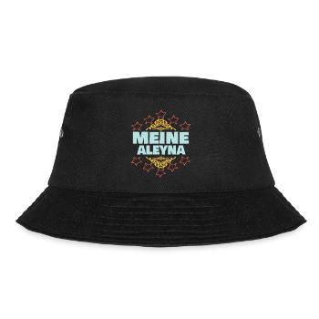 Aleyna als Ehefrau - Bucket Hat - Schwarz - Vorne - Lela (165cm)