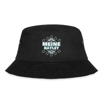 Hayley als Ehefrau - Bucket Hat - Schwarz - Vorne - Lela (165cm)