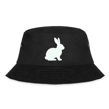 Bunny Silhouette Minimal - Bob - noir - Devant - Lela (165cm)