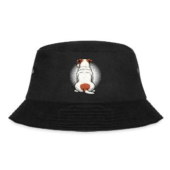 Jack Russel terrier Jack russel Besitzer Jacky - Bucket Hat - Schwarz - Vorne - Lela (165cm)