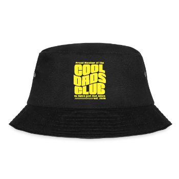 Fête des pères cadeau 2026 - Club des papas cool - Bob - noir - Devant - Lela (165cm)