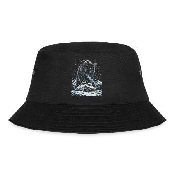 Die Julkatze aus Island - Bucket Hat - Schwarz - Vorne