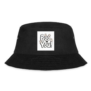 Buh auf dich! Süße Geister Halloween - Bucket Hat - Schwarz - Vorne