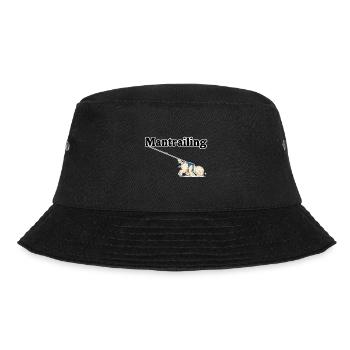 Mantrailing1 2 - Bucket Hat - Schwarz - Vorne - Lela (165cm)