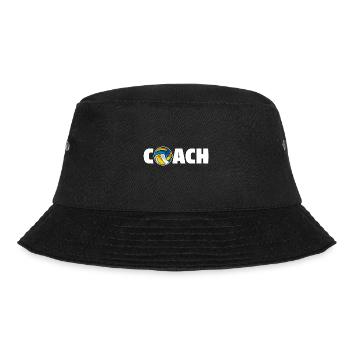 Volleyball Coach Volleyball-Team Spieler - Bucket Hat - Schwarz - Vorne - Lela (165cm)
