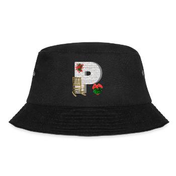 garten p - Bucket Hat - Schwarz - Vorne - Lela (165cm)