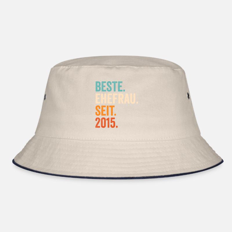 Beste Ehefrau Seit 2015 6. Hochzeitstag 6 Jahre Bucket Hat
