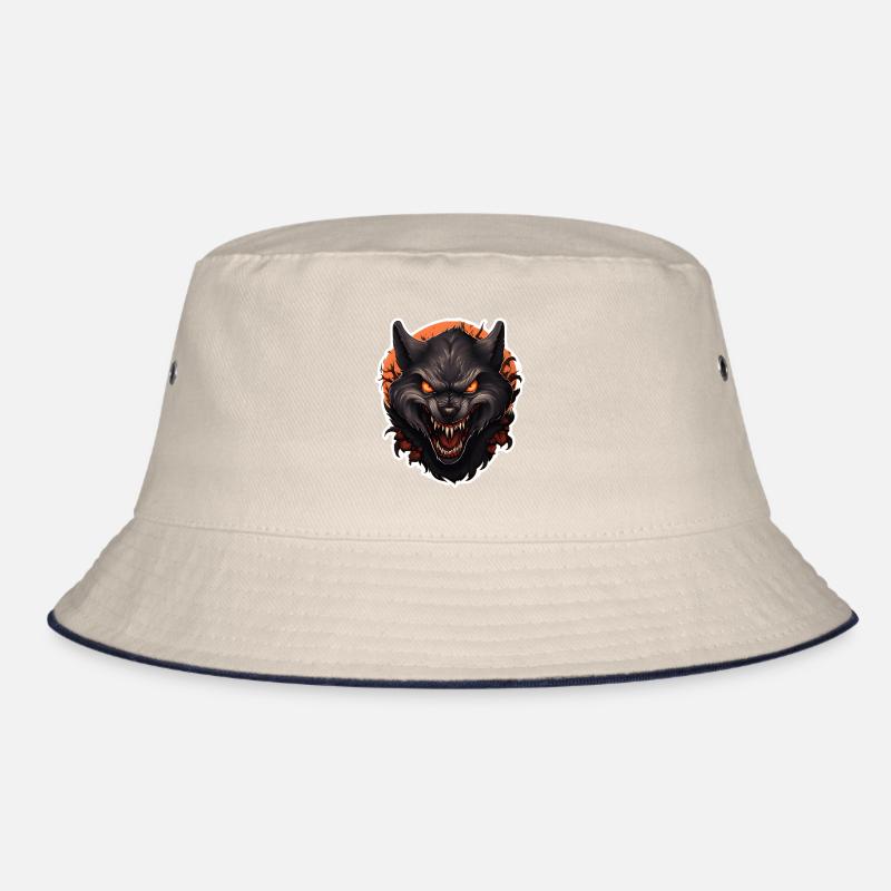 Halloween Werwolf Bucket Hat