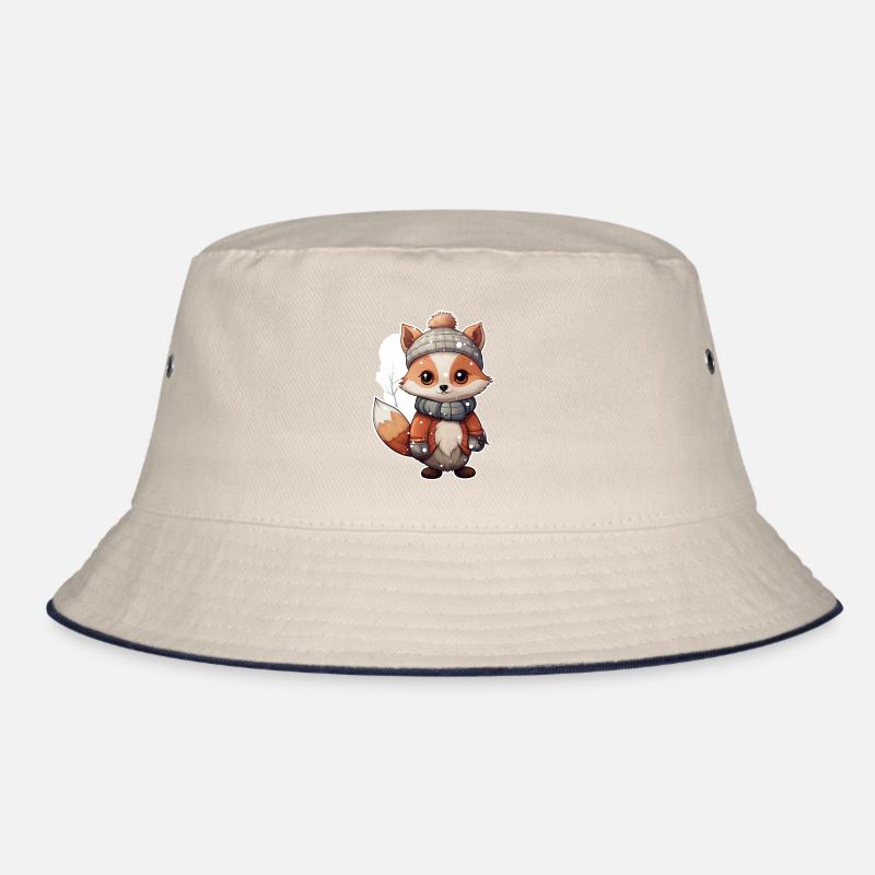 Fuchs im Schnee Bucket Hat