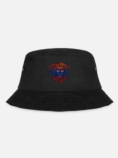 Mongolei - Bucket Hat - Schwarz