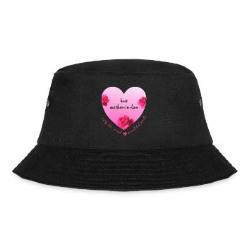 best mother in law - Bucket Hat - Schwarz - Vorne - Lela (165cm)