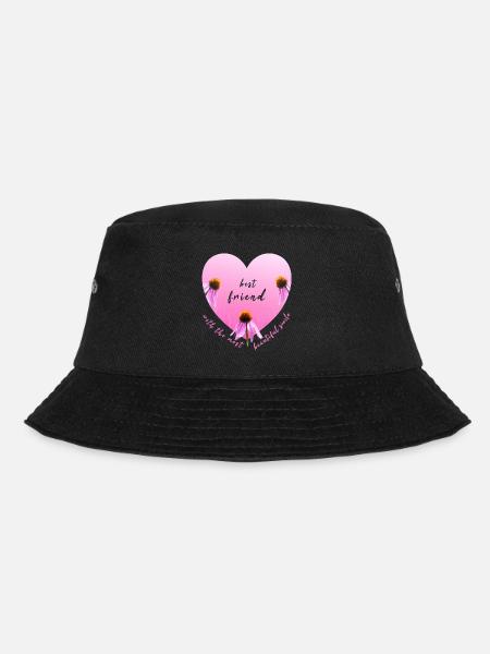 best friend - Bucket Hat - Schwarz