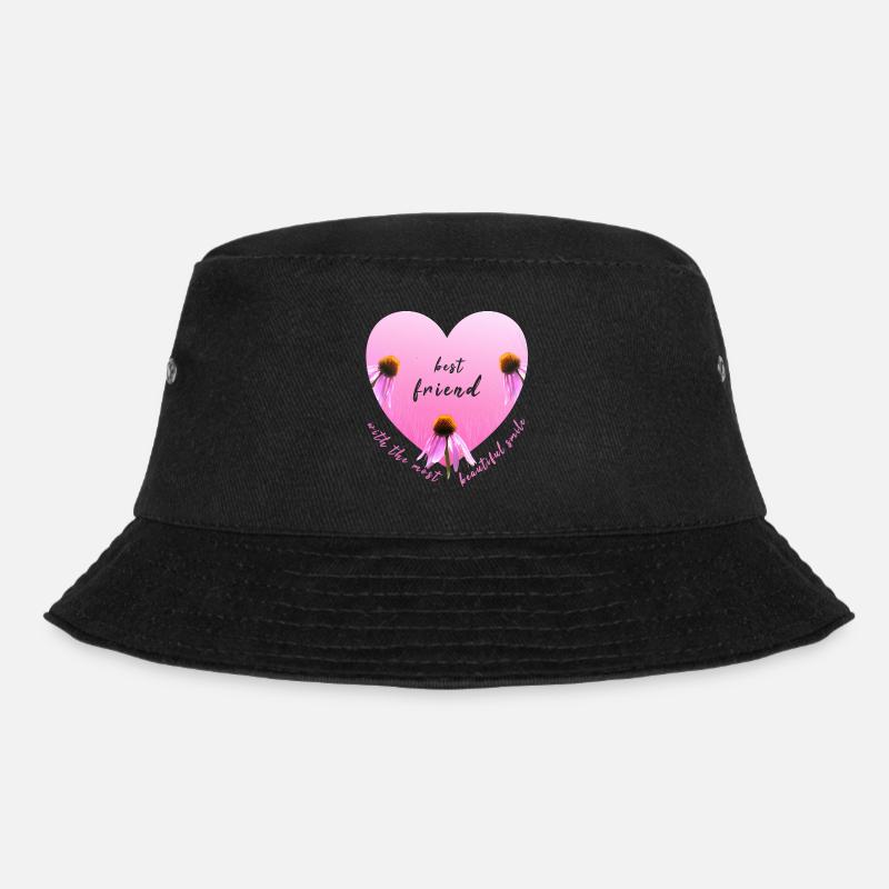 best friend - Bucket Hat - Schwarz