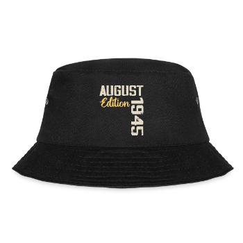 Birthday August 1945 - Limited Edition August 1945 - Bucket Hat - black - Front - Lela (165cm)