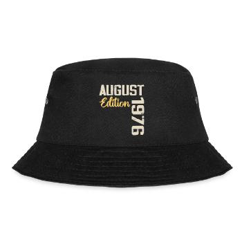 Jubiläum August 1976 - Limitierte Auflage August 1976 - Bucket Hat - Schwarz - Vorne - Lela (165cm)