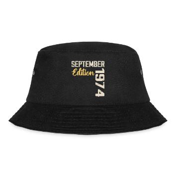 September 1974 - 50th Anniversary September 1974 - Bucket Hat - black - Front - Lela (165cm)